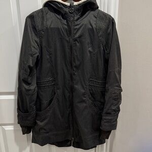 Lululemon Black Hooded Jacket
